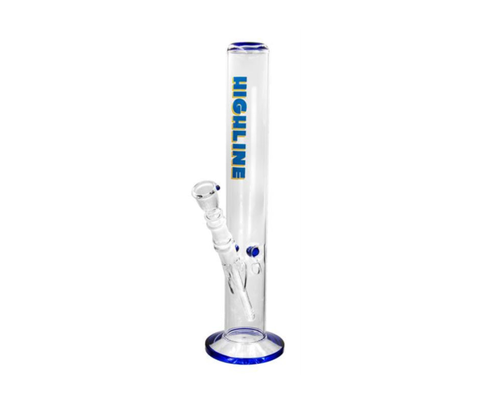 Glas-Bong Ice Zylinder "Highline", ca. 37cm Achtung!! Modell in schwarz