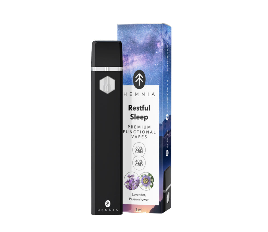 VapePen Restfull Sleep - Kartusche CBD, CBN, Lavendel, Passionsblume, 1 ml