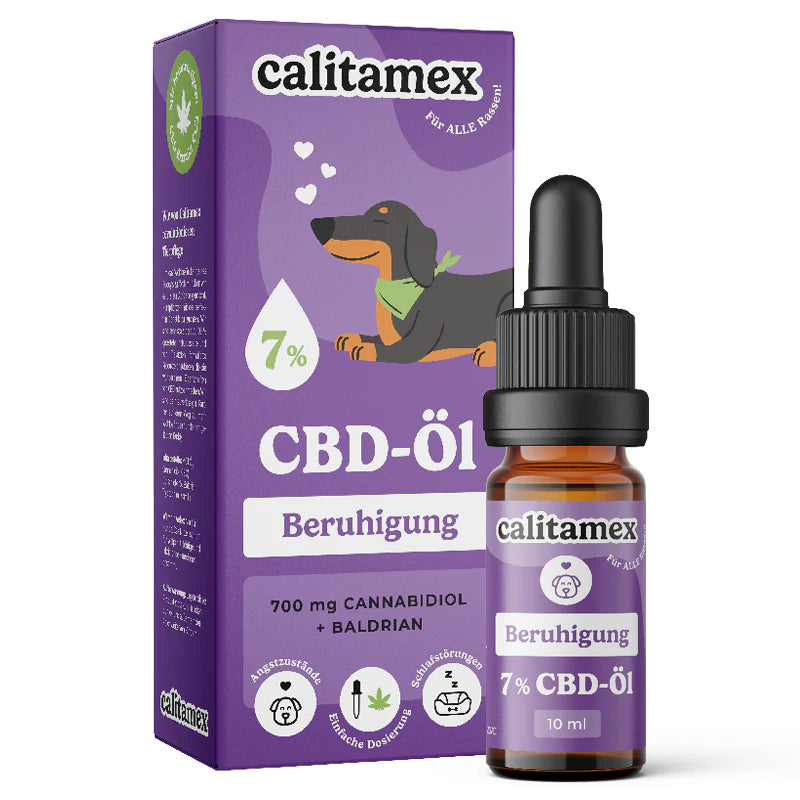 Calitamex CBD Öl Hund Beruhigung