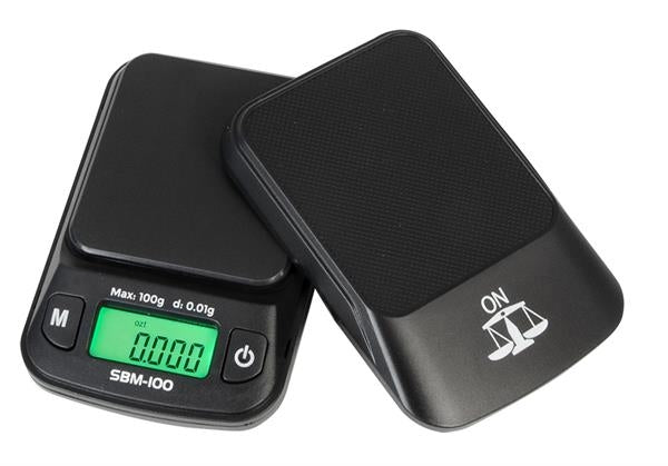 On Balance SBM-100 Silicone 100g Digitalwaage, mit Silikonschale (0,01g)