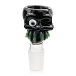 Bild in Galerie laden, Glas-Kopf "Zombie", 7cm, Socket: 19mm, schwarz