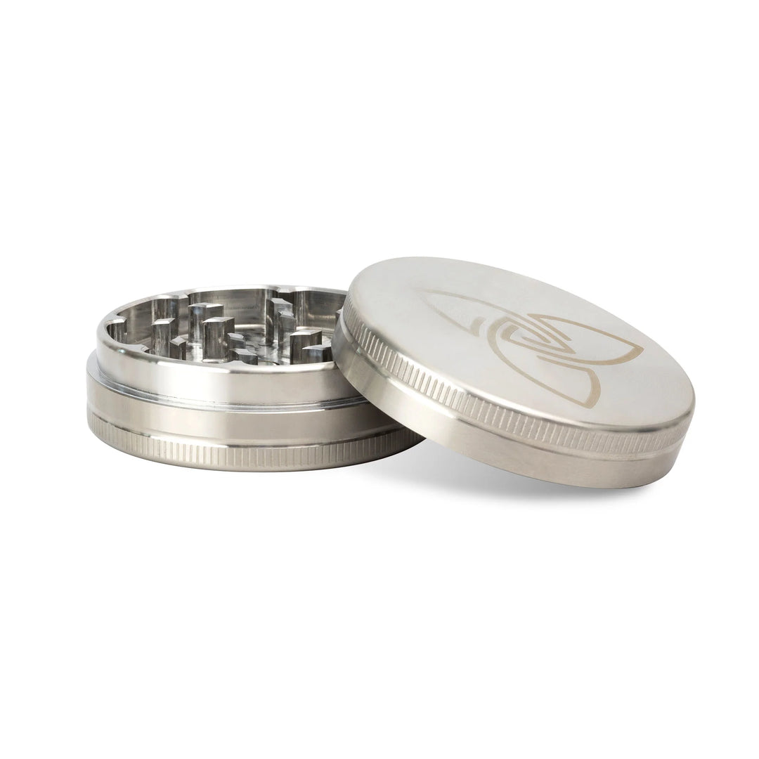 Edelstahl Hizen Grinder 2-teilig 63mm glänzend