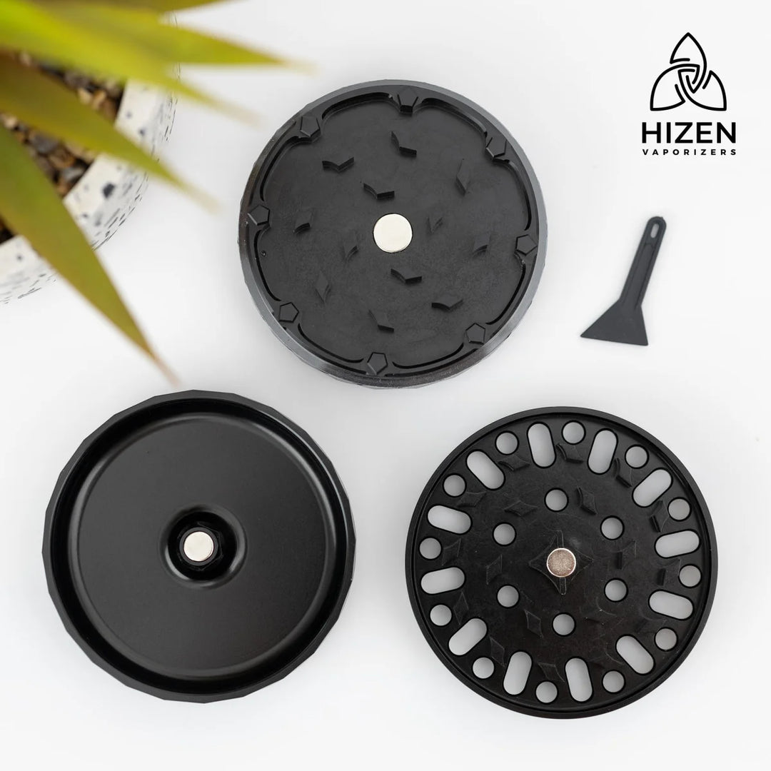 Alumium Hizen Grinder 3-teilig 63mm