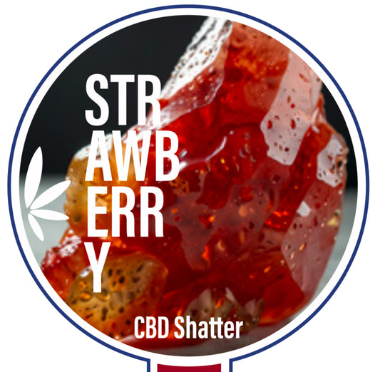 CBD Shatter Strawberry