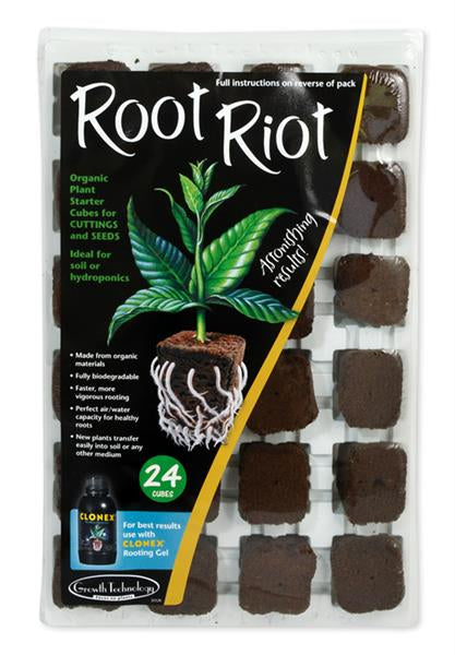 ROOT RIOT Anzuchtset, 24 Anzuchtwürfel