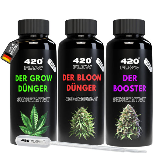 Das Starter Set Grow, Bloom & Booster 3 x 500ml