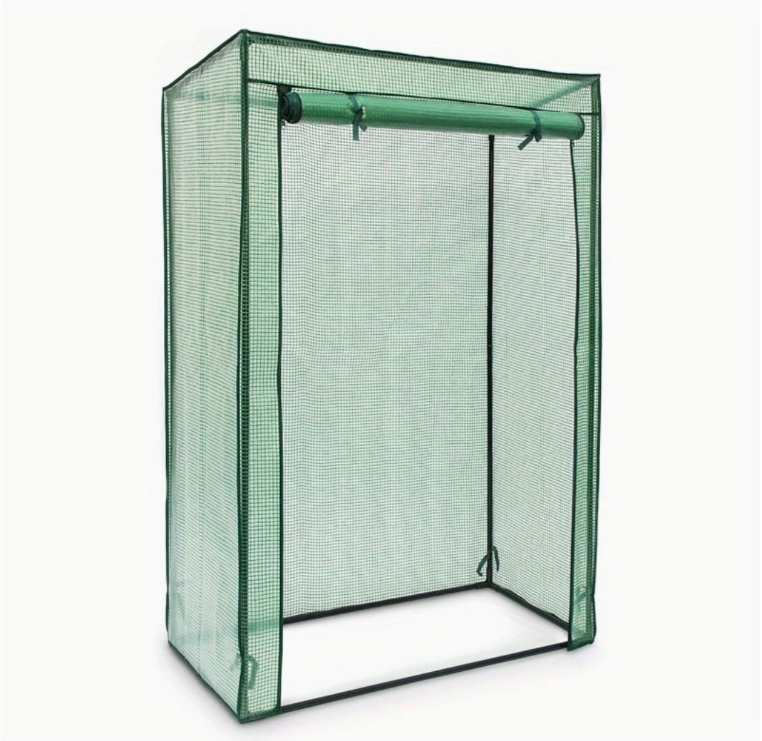 Gewächshaus „ Zelt „ 150x100x50cm (HxBxT), Schrägdach-PE-Mesh-Folie Gewächshaus mit UV-Schutz