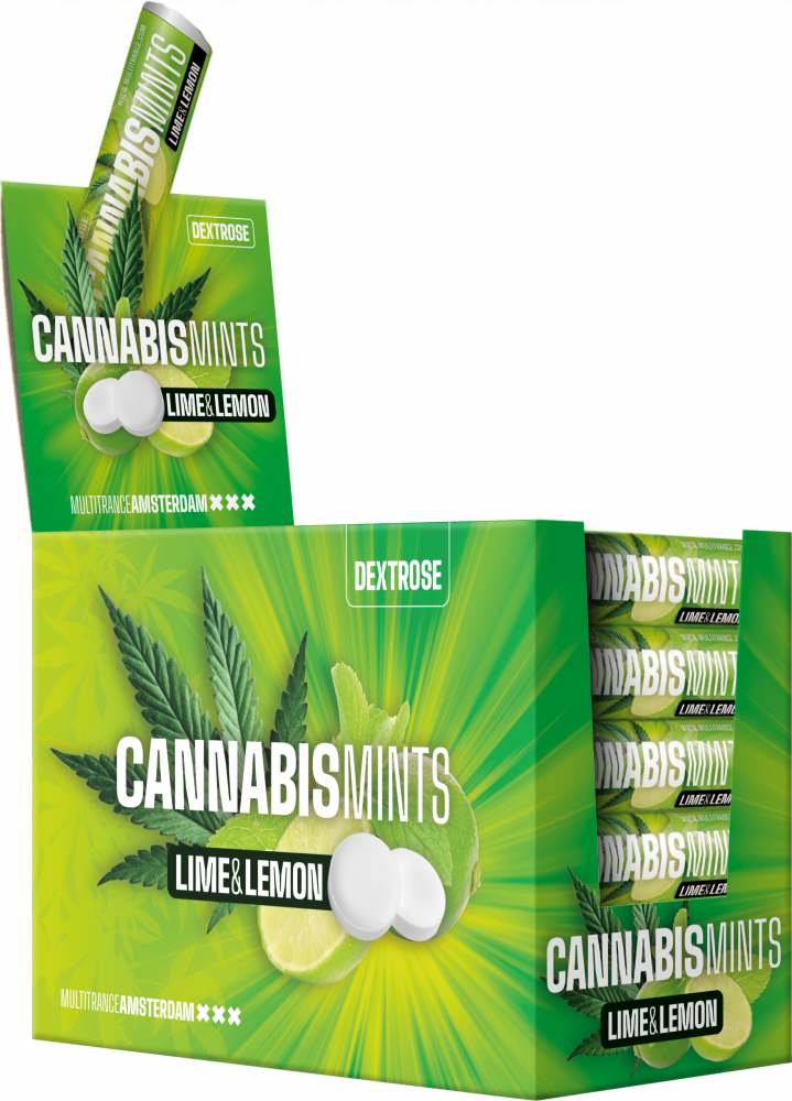 Cannabis Dextrose Lime + Peppermint Roll