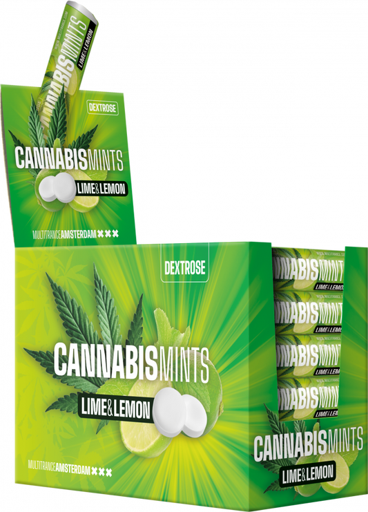 Cannabis Dextrose Lime + Peppermint Roll
