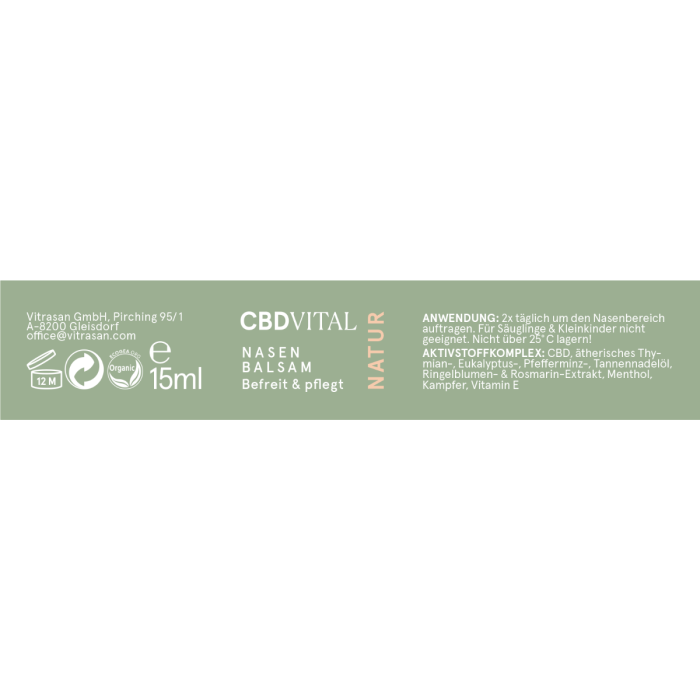 CBD Nasen Balsam