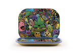 Bild in Galerie laden, Metal Rolling Tray smal with Magnetic Cover: Groovy, Mystical, Whimsical