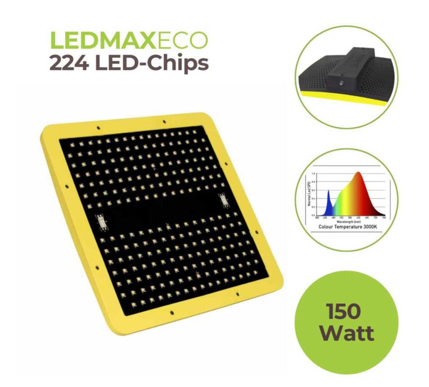 Grow Lampe / LEDMAXECO 150 Watt