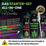 Das Starter Set Grow, Bloom & Booster 3 x 500ml