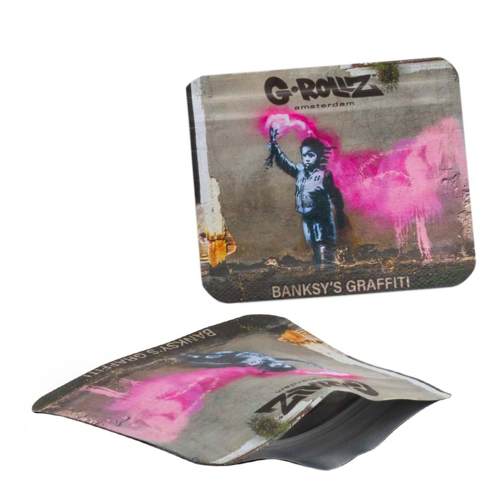 G-Rollz | Banksy's Gra#ti 'Torchboy' Smellproof