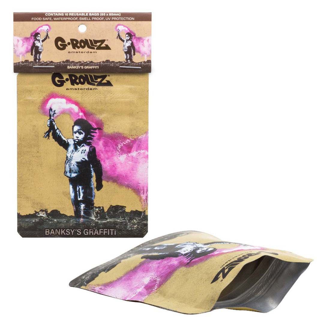 G-Rollz | Banksy's Gra#ti 'Torchboy' Smellproof