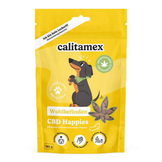 CBD Happies Hund Wohlbefinden