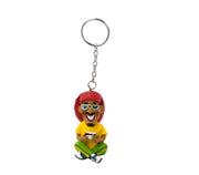 Polyresin Schlüsselanhänger Rastaman