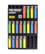 Bild in Galerie laden, Fire-Board Sammel Board/Display für CLIPPER Feuerzeuge 24er **leer**