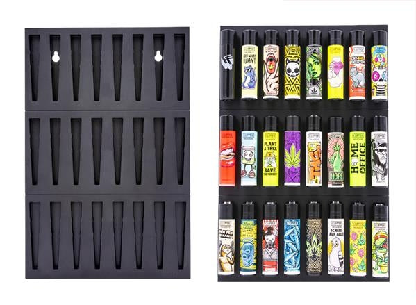 Fire-Board Sammel Board/Display für CLIPPER Feuerzeuge 24er **leer**