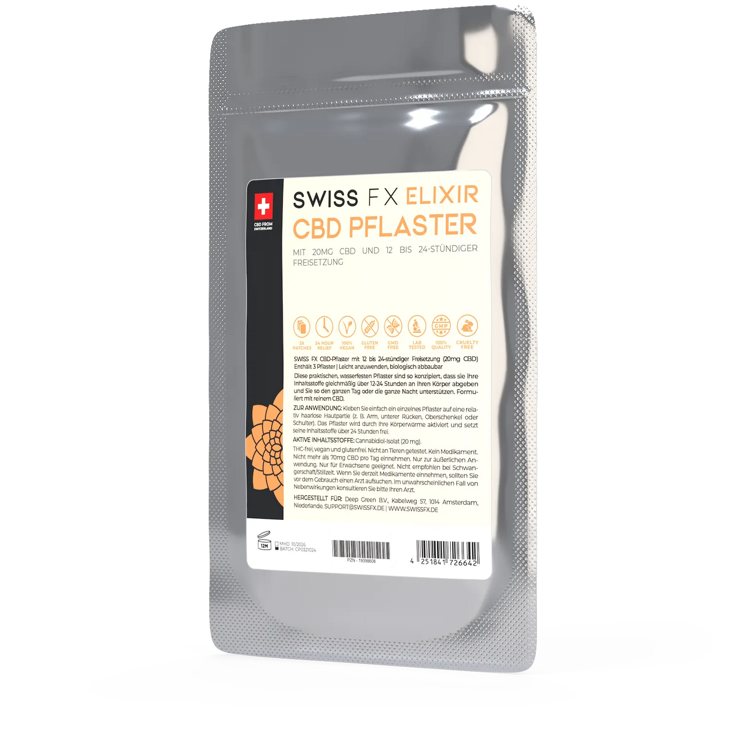 CBD Pflaster mit 20mg CBD