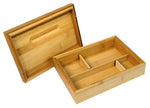 Bild in Galerie laden, Dreh-Tray / Aufbewahrungsbox Holz "Beaver", rechteckig groß