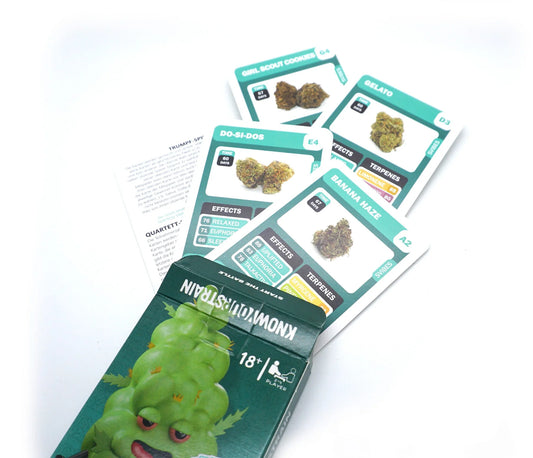 KNOW YOUR STRAIN: Das strategische Kartenspiel für 🥦-Liebhaber