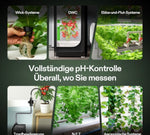 Bild in Galerie laden, AeroLab Digitales pH Messgerät mit ATC und Sonde, Messbereich 0,00-14,00, hochpräzise und tragbar für Wasser, Nährlösungen, Aquarien und Pools