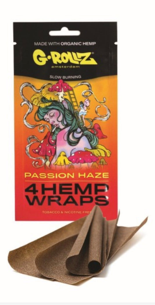 G-Rollz | 4x 'Passion Haze' Hemp Wraps