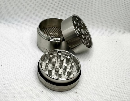 Edelstahl Grinder 4-teilig 50mm glänzend, Hizen