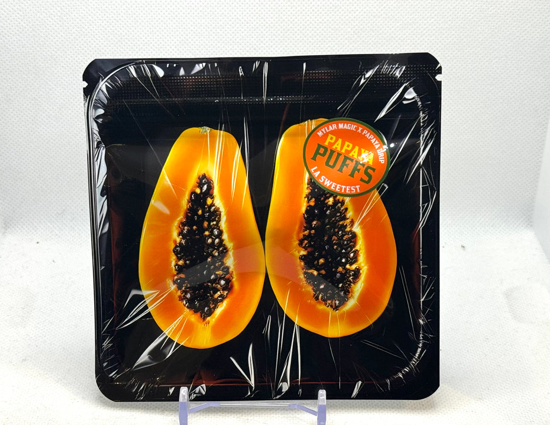 Papaya Puffs (3 Stk. | Feminisiert), Mylar Magic × Papaya Drip