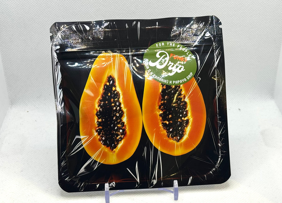 Funky Drip (3 Stk. | Feminisiert), (Sour Diesel × Zangria) × Papaya Drip