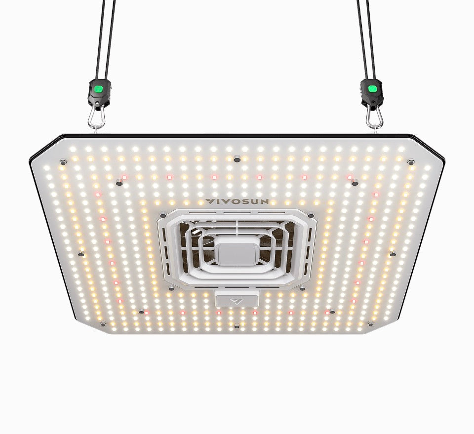 AeroLight A150SE Vivosun Vollspektrum
LED Pflanzenlampe 150W, mit Integriertem Zirkulationsventilator, Kompatibel mit App