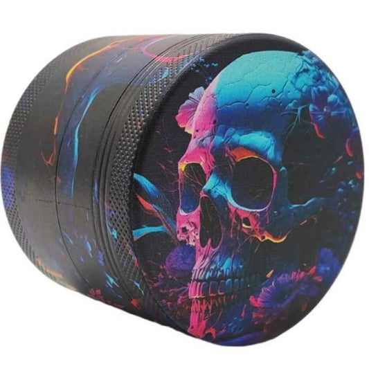 GRINDER 4-TEILIG XL | TOTENKOPF 1 | 55 MM