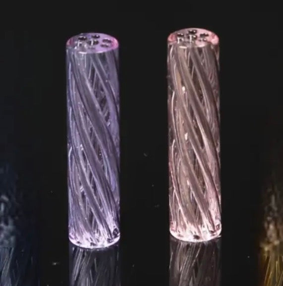 Glas Tips, diverse Farben