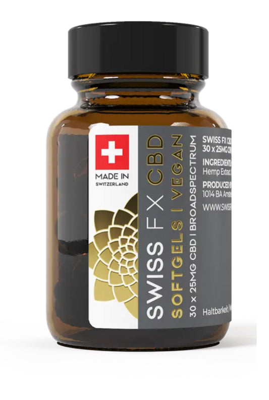 Softgel SwissFX 25mg
