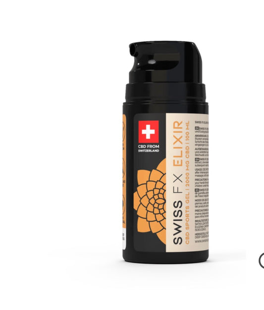 SwissFX CBD Sport Gel – 2000mg