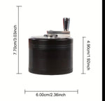 Bild in Galerie laden, Grinder Mühle, schwarz, 60mm