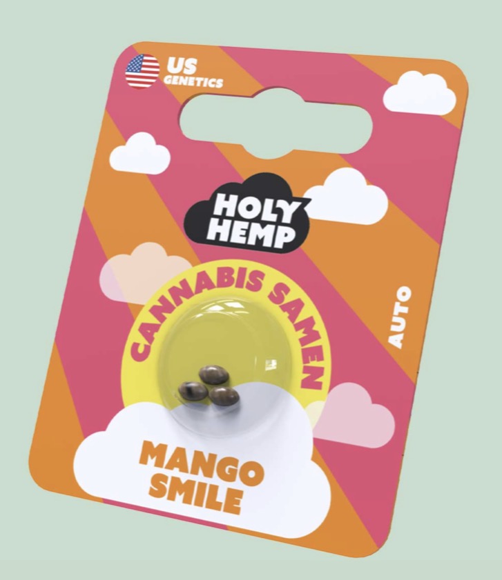 Mango Smile Auto, Mango Haze (Mr. Nice Seeds) x Toof Decay F5 x Vanilla Gelato