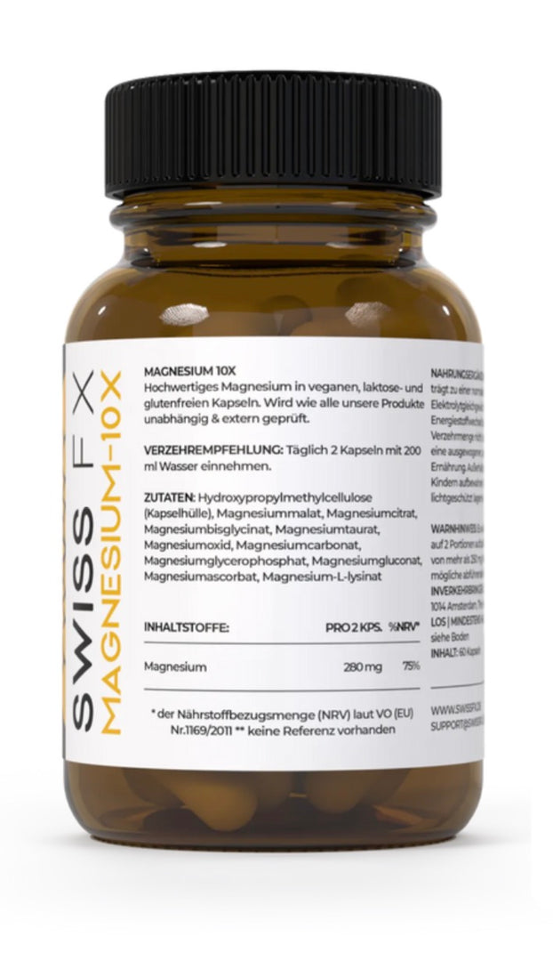 SwissFx Magnesium 10x Kapseln