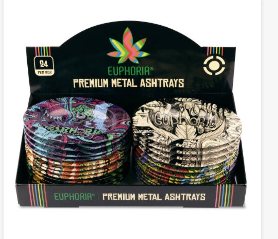 Euphoria Premium Metal Ashtrays