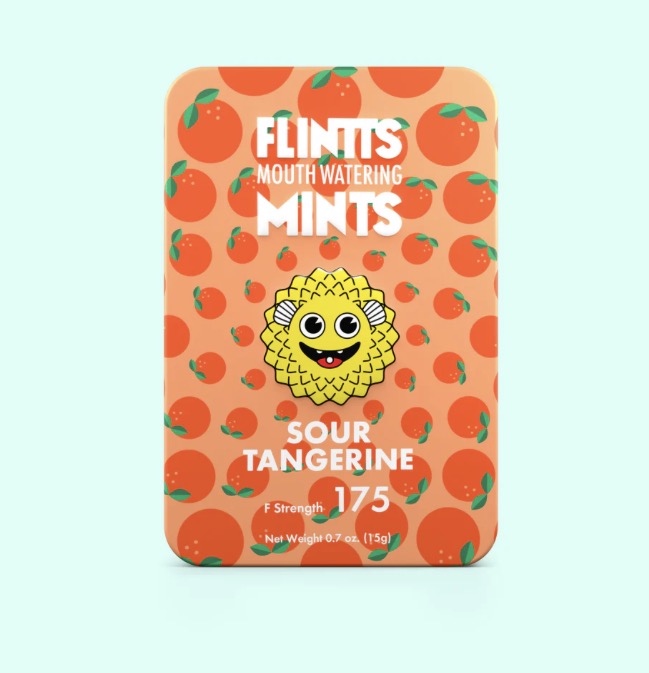 Flint Mints - Anti Pappmaul – Flintts Mints Sour Tangerine