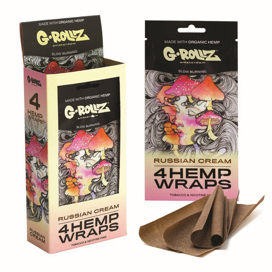 G-Rollz | 4x 'Russian Cream' Hemp Wraps