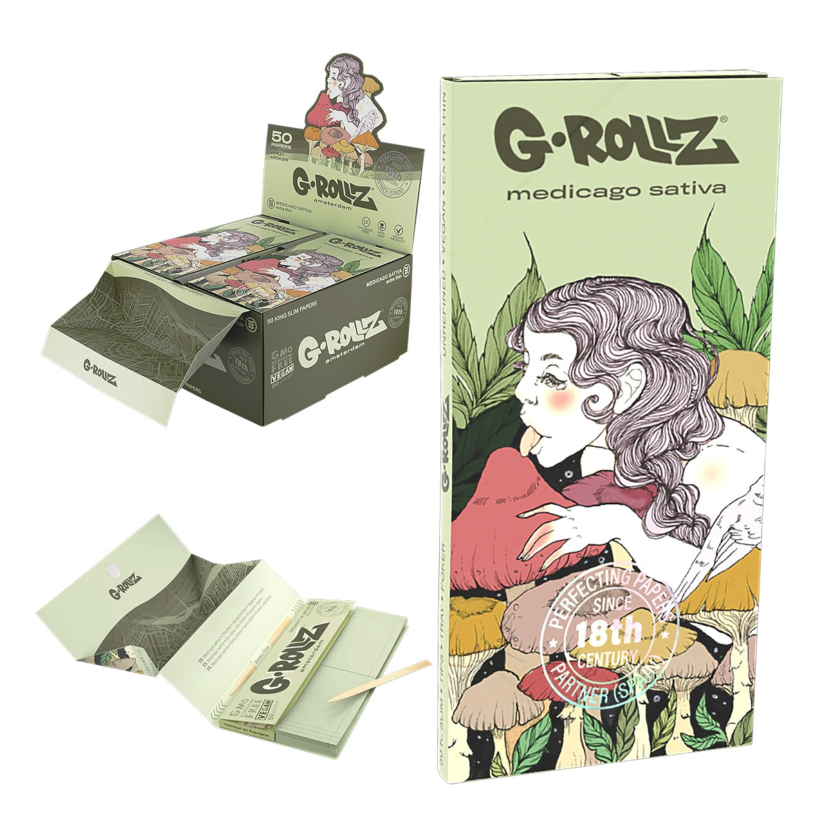 G-Rollz | Collector 'Colossal Dream' Thug for Life, 'Flower Thrower', Dr. Whiskerz, Unbleached