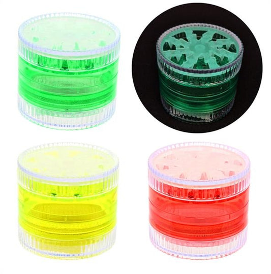 Acryl Grinder/Polinator, 4-part, ø 60mm, "Glow in the Dark"