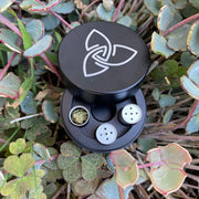 Dosier-Kapselmagazin Bundle - inkl. 6 Kapseln für Kräuter aus Edelstahl - Hizen