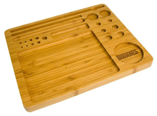 BUDDIES Bamboo Rolling Tray, groß