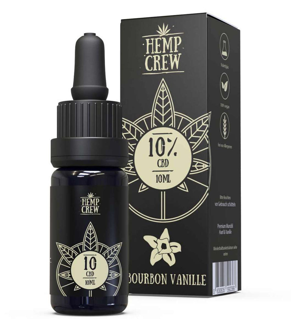 HempCrew Öl Bourbon Vanille