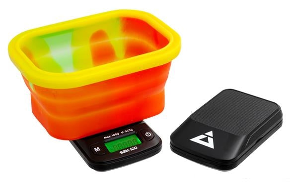 On Balance SBM-100 Silicone 100g Digitalwaage, mit Silikonschale (0,01g)