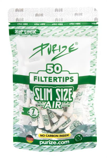 PURIZE® Slim Size AIR Filter, ø 7mm, 50er Packun