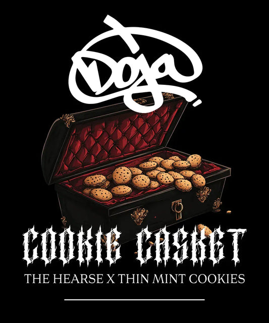 Cookie Casket Strain, The Hearse Strain x Thin Mint Cookies
